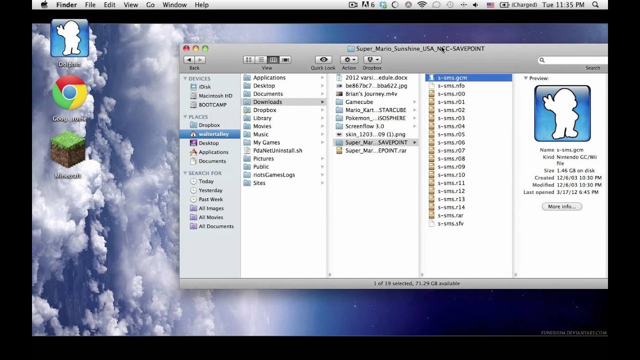 dolphin emulator window offscreen mac